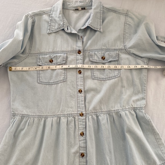 Chambray Shirt Dress - Picture 5 of 7